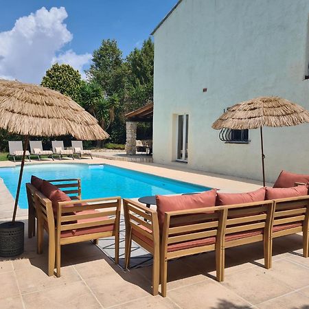 Belle Villa De Charme Avec Piscine Antibes Luaran gambar