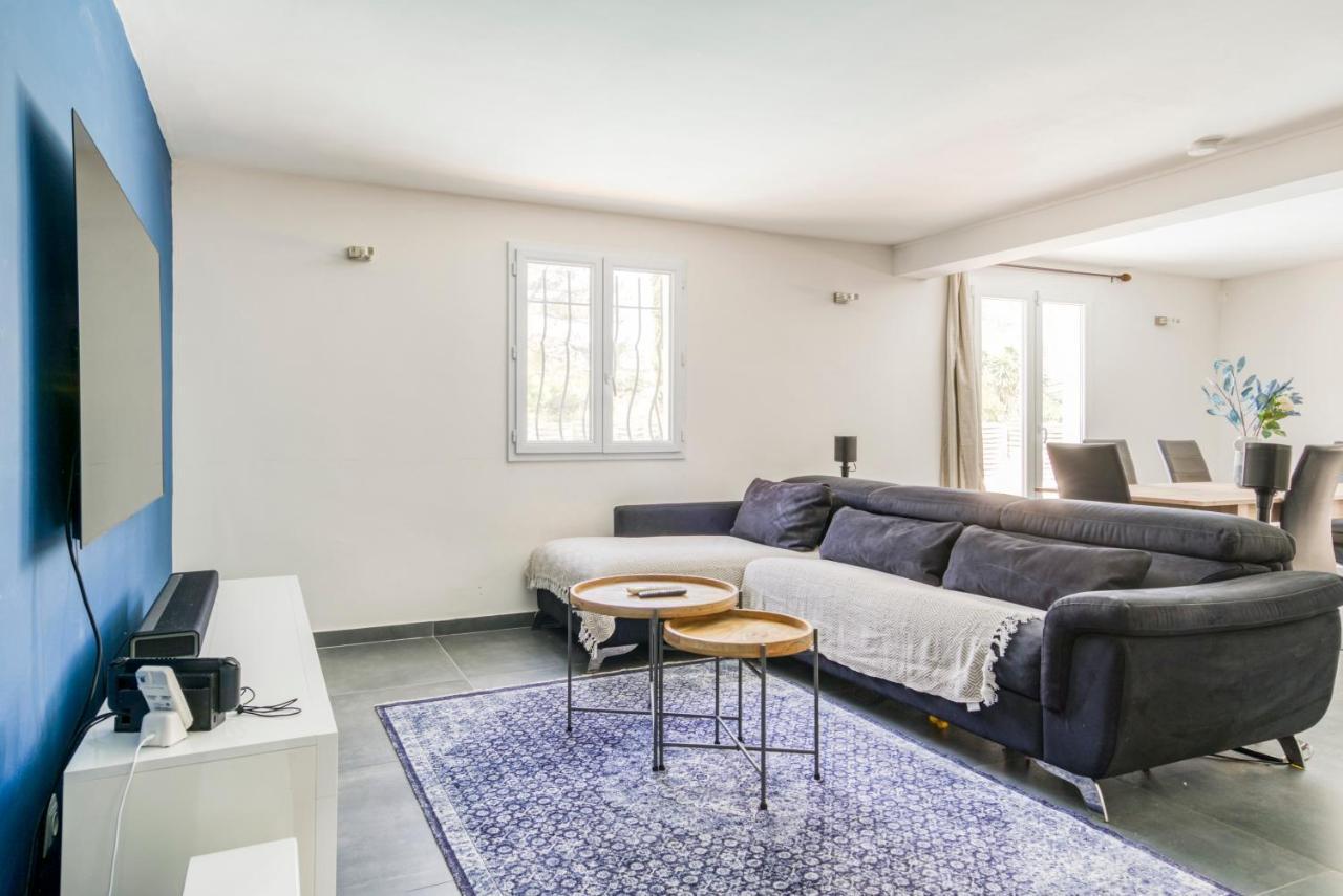 Belle Villa De Charme Avec Piscine Antibes Luaran gambar