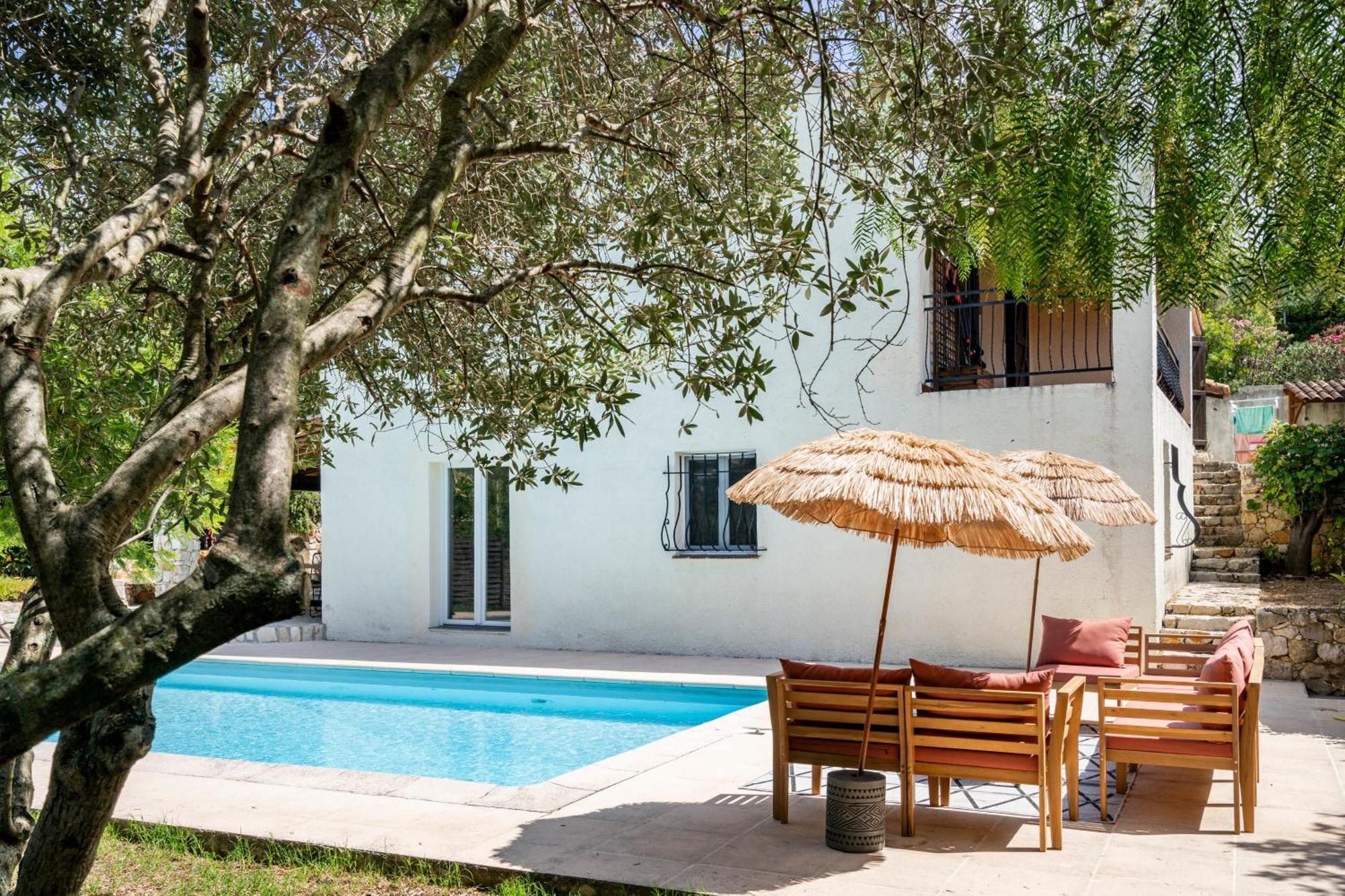 Belle Villa De Charme Avec Piscine Antibes Luaran gambar